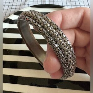 Silver Fidget Bangle Bracelet